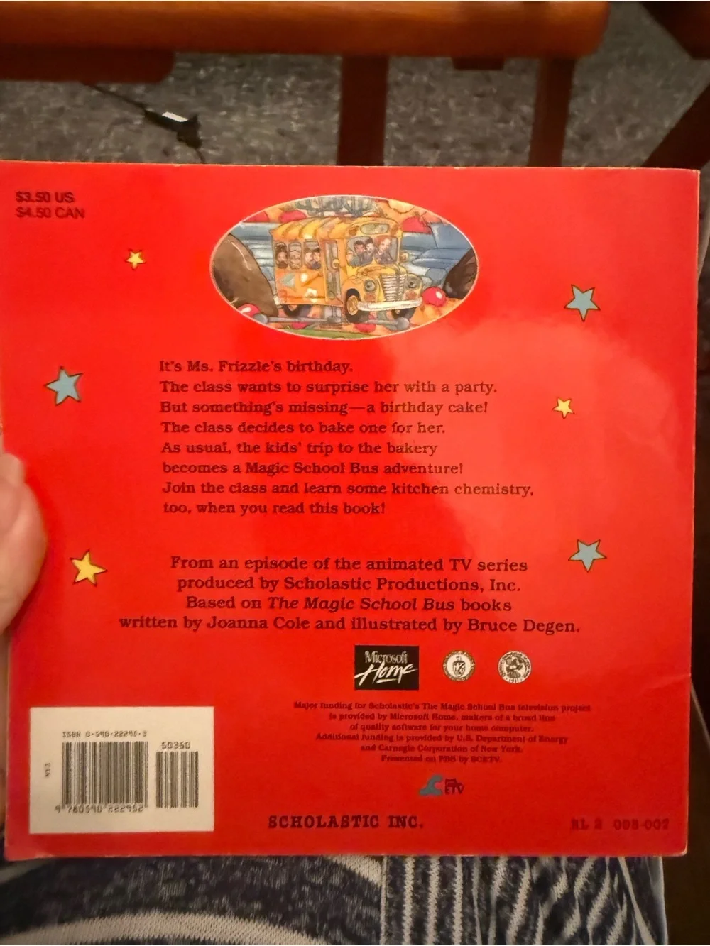 Scholastic The Magic School Bus Kids Paperback Book